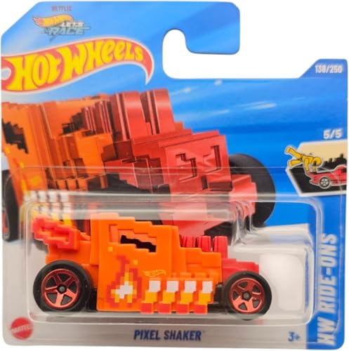 Hot Wheels - Pixel Shaker - HW Ride-Ons 5/5 - HYY77 - Carte courte - Netflix Let's Race - Mattel 2025-1:64