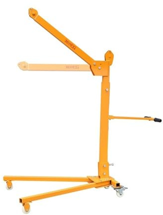 MYUYEE Outdoor Mobile Small Crane Manual Portable Crane Household Electric Hoist Lifting Machine,200kg Only Frame