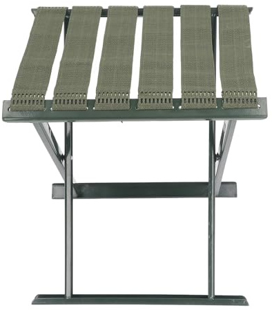 Mavaol Outdoor Klapphocker Tragbarer Hochleistungs-Lastlager 60KG Camping Rest Stuhl Gehen Wandern Angeln 1602-2 (A)