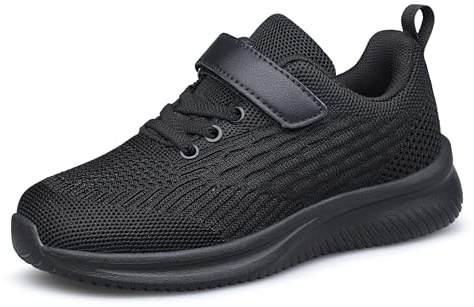 Kids Trainers Boys Girls School Shoes Breathable Child Sneaker Lightweight Running Trainers for Toddler to Big Kid