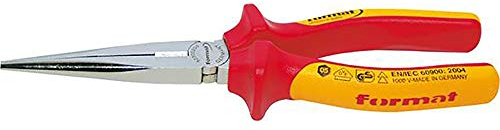 FORMAT - Alicate redondo plano vde200mm recto