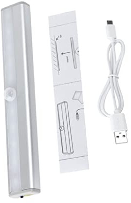 OSALADI Bewegungsmelder Schrankleuchte Led Nachtlicht Usb Ladung 10 Stück Kabelloses Sensorlicht Für Kleiderschrank Flur Garage Treppenhaus Warmweiß