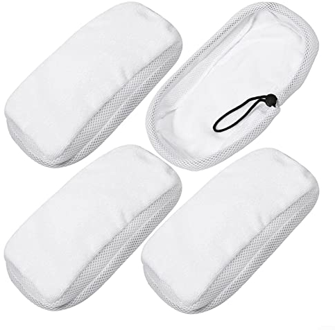 URPIZY 4pcs For Morphy Richards 720020 720021 720502 9 in1 for Steam Cleaner Mop Cloths for PADS