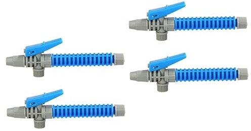 Parliky 4 Stück Handgriff-Sprüher-Schalter nozzle sprühdüse sprühmop sprühnebel düse sprühvernebler Pumpe Zauberstab Auto Druck wechselschalter zubehör sprühen Spritzgerät ersetzen Plastik