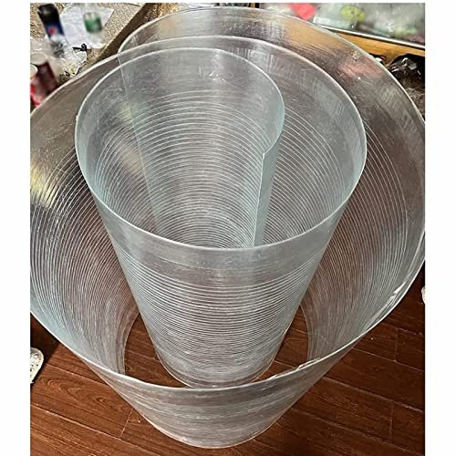 YHKJLYH Dachplatte aus Polycarbonat, 1 mm, regenfestes und isoliertes Sonnenlichtpaneel, Glasfaser-Tageslichtpaneele für Wintergärten und Sonnenräume (Größe: 1,2 x 3,0 m)