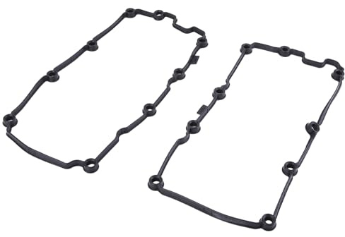 ISAKEN Ventildeckeldichtung Zylinderkopfhaube Dichtungssatz Ventildeckel Dichtung Ventil für Audi A4 A5 A6 A8 Q5 Q7 Motorventildeckeldichtung