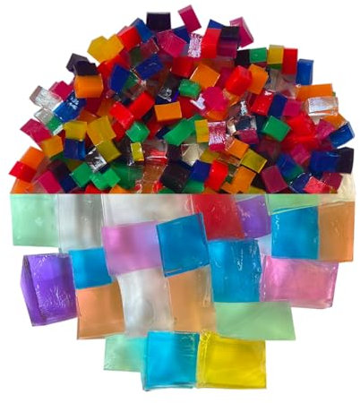 trendfinding 100 g di granuli decorativi, rettangolari, dimensioni 5 – 10 mm, decorazione per fiori e piante, 10 litri, molto efficace, versatile