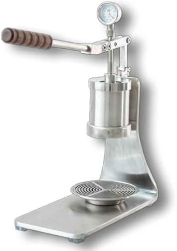 Manual Lever Espresso Machine - 1bar-16bar Variable Pressure Coffee Maker with 100ml Capacity, Powder Hammer, Receiving Ring, and Distributor for Home and Commercial Use