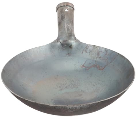 TOYANDONA Cuchara de Hierro para Agua y Estiércol Pala Resistente para Riego y Limpieza de Macetas Herramienta Duradera para Jardinería y Doméstico
