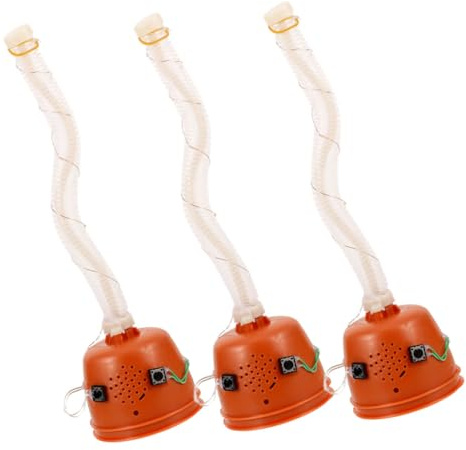GARVALON 3 Piezas de Juguete de Baile Cactus Que Cantan y Bailan, Accesorios Electrónicos de Plástico Ligero Motor para Bricolaje, Alimentado por 3 Pilas AA, Adecuado para Color Aleatorio