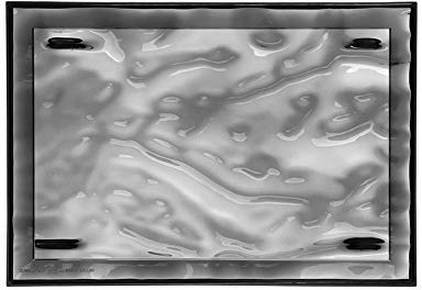 Kartell Dune - Bandeja , Gris (Fumè), Grande, 55 x 38 x 3 cm