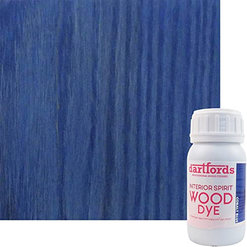 dartfords Cobalt Blue Interior Spirit Based Wood Dye - 250ml Bottle
