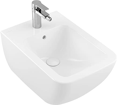 V&B Wand-Bidet VENTICELLO 37,5x56cm, m HL, m Überlauf, weiß C-plus