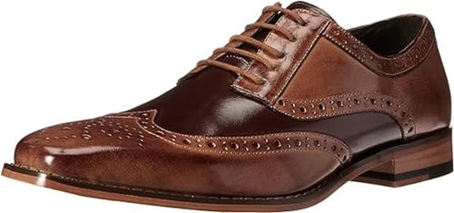 Stacy Adams Tinsley Wingtip Oxford Tan/Brown 11 D (M)
