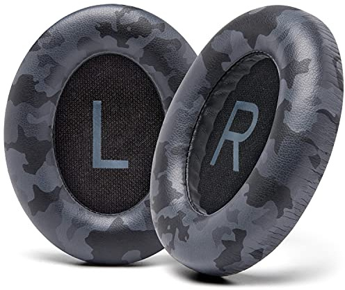 WC PadZ NC700 – Premium-Ohrpolster für Bose 700 Noise Cancelling (NC700) | Von Wicked Cushions | Weicheres PU-Leder, Premium-Memory-Schaum, extra dick & besonders langlebig | Black Camo