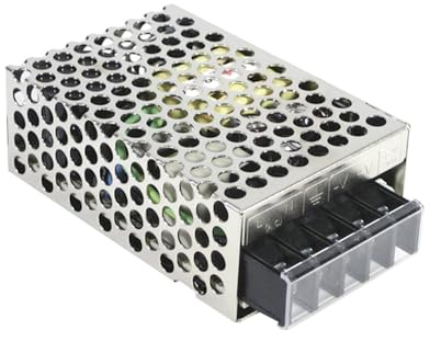 WITTKOWARE SD-15A-12 DC/DC Wandler mit Metallgehäuse und Schraubklemmen, Eingang 9,2 bis 18V-, Ausgang 12V-, max. 1,25A, 15W