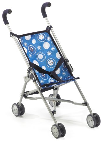 Bayer Chic 2000 Puppenbuggy Roma, Puppenwagen, Mini-Buggy, Boys Blue, Blau, 50 x 29 x 57 cm