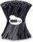 PROTECTAFILE Pack of 200 Cable Ties, Plastic Nylon Zip Ties, Self Locking Tie Wraps for Home Office Garden Garage Workshop