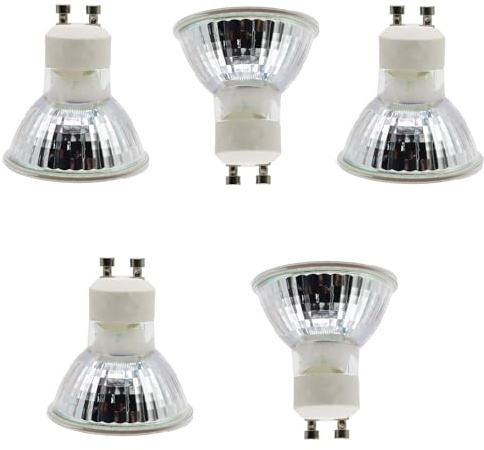Chao Zan GU10 LED Warmweiss 5W Leuchtmittel Lampe Glühbirne 3000K Energiesparlampe Abstrahlwinkel 120° Spot Nicht Dimmbar Reflektorlampe Birne Licht Strahler Spot, 3 pack (5 Stücke)