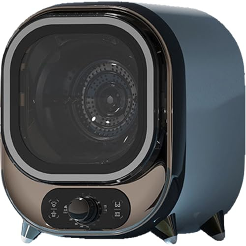 Spdazzleburst Small Tumble Dryer, Portable Condenser Tumble Dryer, Vented Tumble Dryer, 0.8kg Capacity, for Counter Top or Wall Mounted Use, Compact, Mini Spin Dryer