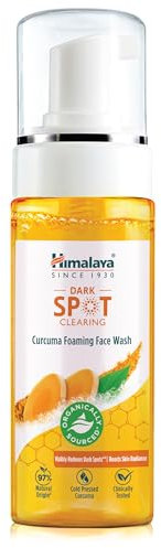 Himalaya Schiarimento macchie scure Curcuma Schiuma Detergente viso, 150ml