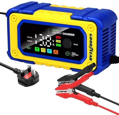 Goodyear Smart Battery Charger 12V 7A