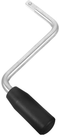 Homoyoyo Manivelle de Rechange Métallique pour Parasol de Terrasse Poignée Robuste en Acier Inoxydable Compatible Parasols Banane et Romain Pièce Détachée Solide Réglage Facile de L’Ombre