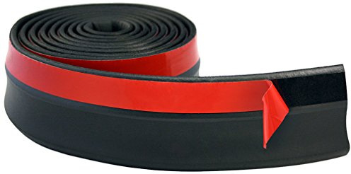 RDX Racedesign RDX Safe 'N Style Spoiler avant/Jupe latérale universelle 250cm Caoutchouc EPDM Noir