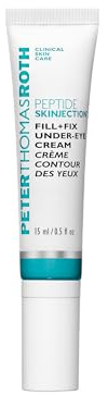 Peter Thomas Roth - Peptide Skinjection Fill + Fix Under-Eye Cream 15ml – Eye cream for dark circles, under-eye hollowness, fine lines – Peptides, Hyaluronic Acid, Caffeine