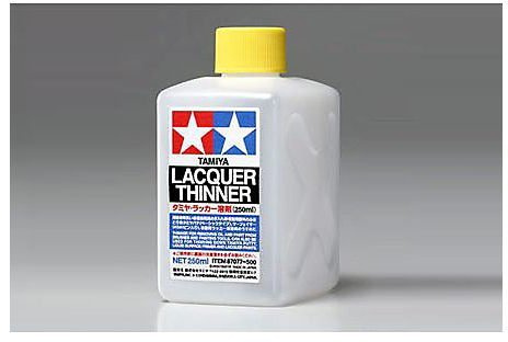 tamiyameikuappu Material Series No. 77 Tamiya Lacquer Solvent (250ml) 87077