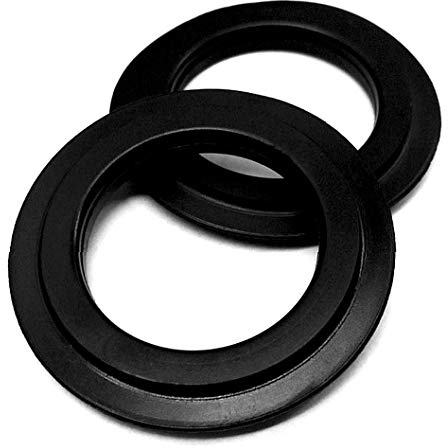 2 pièces. Joint à lèvres universel 43 mm de diamètre pour bouchon de vanne et tamis - Pièce de rechange : Joint d'étanchéité, joint torique, joint d'étanchéité pour écoulement