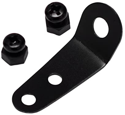 Sharplace Aluminiumlegierung Fahrrad Schutzblech Befestigung Clip - Gefaltete Fahrrad Aufhängehaken mit Schrauben Hinten Aufhänger Muttern Zubehör