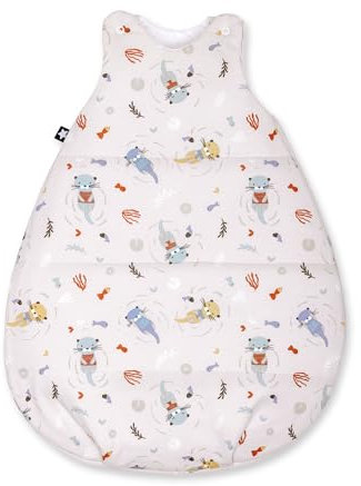 Julius Zöllner Schlafsack Neo, warme Füllung 2,5 TOG, waschbar bei 60°C, Made in Germany, OEKO TEX Standard 100, Little Otti, Gr. 68/74