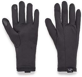 Arc'teryx Rho Glove | Synthetic Moisture Wicking Liner Glove for All Round Use | Black, X-Small