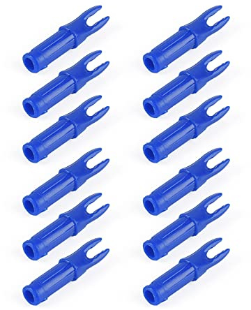 ELONG OUTDOOR Lot de 30 cames de flèches de tir à l'arc 6,20 mm de diamètre intérieur - Flèches en carbone - Remplacement de cames - Taille standard pour les flèches DIY - Accessoires de tir à la chasse