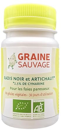 Radis noir/Artichaut - 60 gélules - Pour les foies paresseux