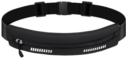 CoverKingz Laufgürtel für alle Smartphones - Handy Sportgürtel Bauchtasche Hüfttasche Running Belt zum Joggen - Fitness Bag schwarz