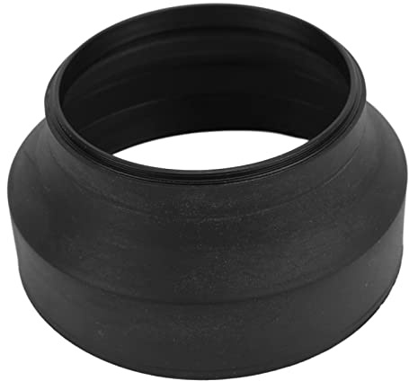 Bonbela Motljusskydd 3 i 1 Universell Hopfällbar Kamera Motljusskydd Hopfällbar Motljusskydd med 3 Olika Justerbara Lägen (82 mm)