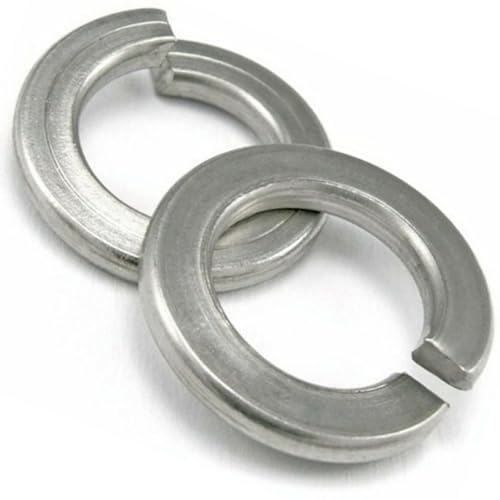 Arandelas de resorte M20 (paquete de: 1) Rectangular Acero Inoxidable A2 Split Lock DIN 127