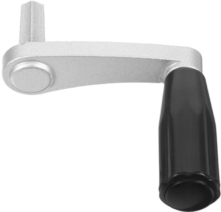 SOLUSTRE Maniglia Per Verricello Per Rimorchio Manovella Ricambio Ergonomica Puleggia e Ruote Maniglia Per Finestre Camper Stendibiancheria Facile Da Installare
