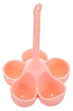 KOCKSHION 5cuadrícula Huevera Rejilla De Silicona Tazas Para Escalfar Huevos Antiadherente Para Desayuno y