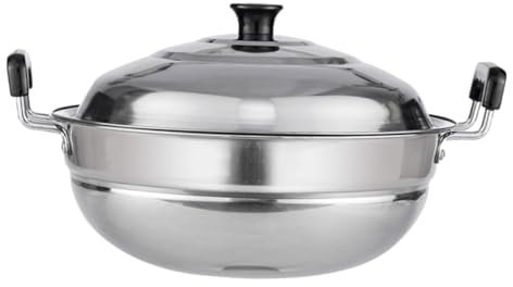 FUNOMOCYA Olla Inoxidable Vaporera Para Cocinar Al Vapor Utensilios De Cocina Práctica