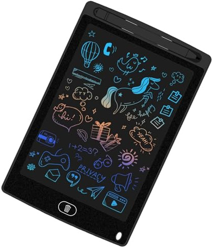Kids LCD Writing Tablet - Kids Drawing Tablets | Smart LCD Writing Doodle Board to Promote Imagination Colourful Display Suitable for Family and Friends