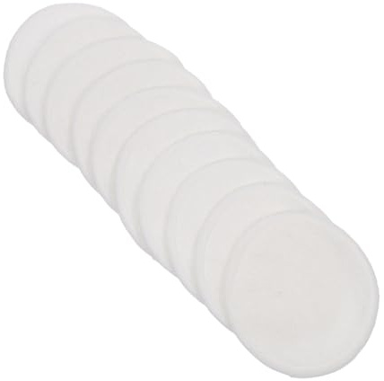 ELAYARD 10 Piezas Discos Desmaquillantes Reutilizables Unidades Algodón Absorbente para Limpieza Facial y Cuidado de Tipos Lavables