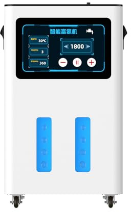MANYOUYOU Generador De Hidrógeno De 3 Salidas, Máquina De Inhalación De Hidrógeno De 3 L, 99,99% De Pureza, Bajo Nivel De Ruido, Tecnología SPE Pem, Separación De Agua Y Gas En Siete Etapas 1800ml