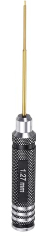 QUARKZMAN Cacciavite RC A Esagono 1,27mm Cacciaviti A Esagono Titanio | Chiave A Brugola, RC Strumento Di Riparazione, Per Modelli RC Auto Elicottero Barca