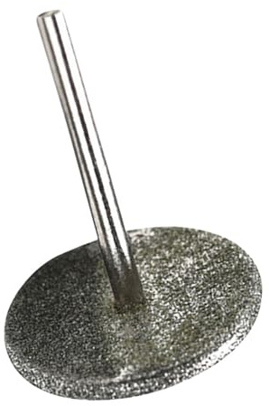 Disco Abrasivo per Fresa Unghie 20mm in Acciaio Inox Argento | Rifinitura e Levigatura, Bordo Liscio e Uso Versatile, Accessorio per Manicure Care