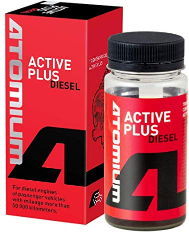 Atomium Active Diesel Plus – Premium Diesel Additiv & Injektorschutz | Systemreiniger & Motorschutz für PKW über 50.000 km, 100 ml