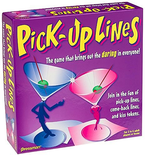 Pressman Pick-Up Lines Board Game - The Game that brings out the daring in everyone!
