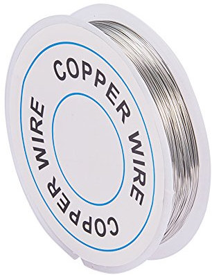 PH PandaHall 20m 0.3mm Craft Wire for Jewellery Making, Copper Jewellery Wire Metal Beading Wires Gold Jewellery Armature Wires for Jewelry Making Wrapping Floral Arranging Ornament, 28 Gauge